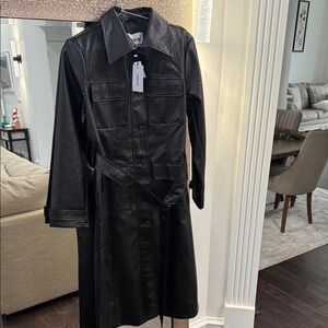 Jason Wu Black Trench Coat
